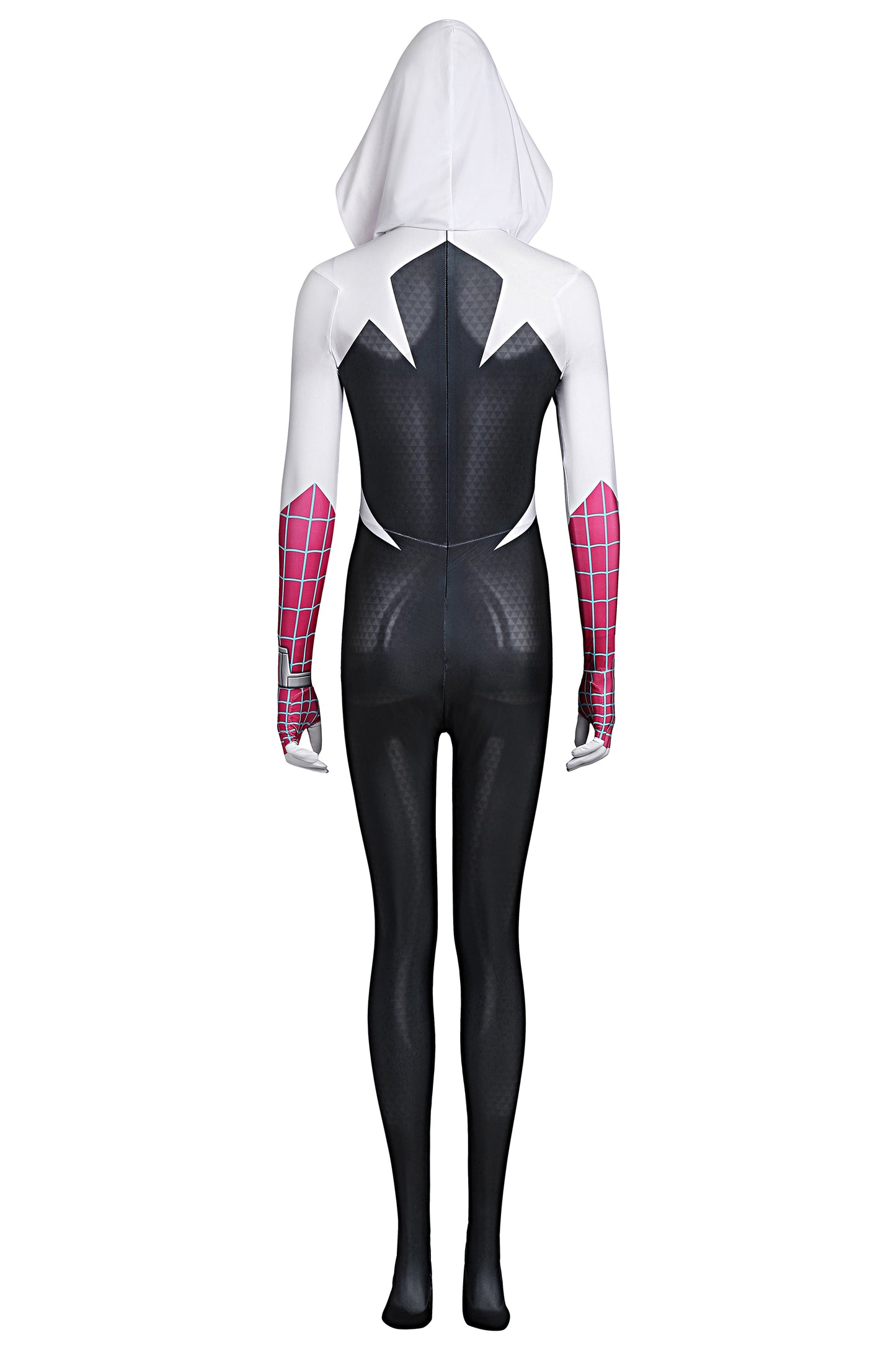 Marvel Spiderman Spiderverse Gwen Complete Cosplay Costume Outfit