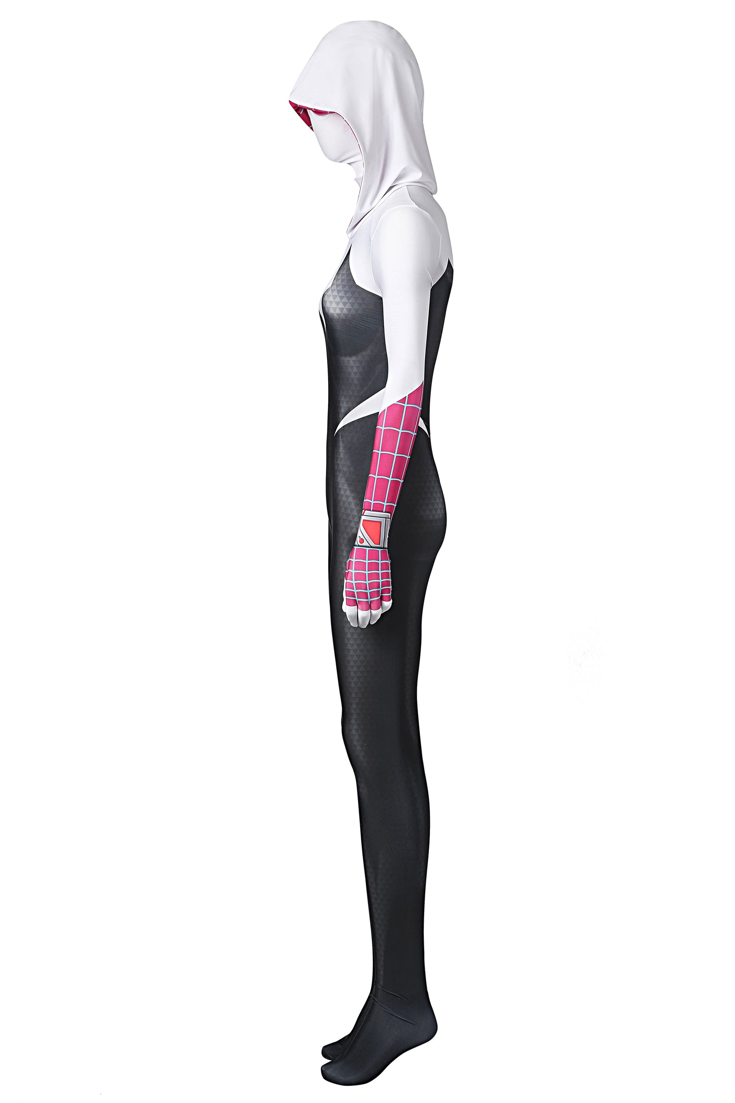 Marvel Spiderman Spiderverse Gwen Complete Cosplay Costume Outfit