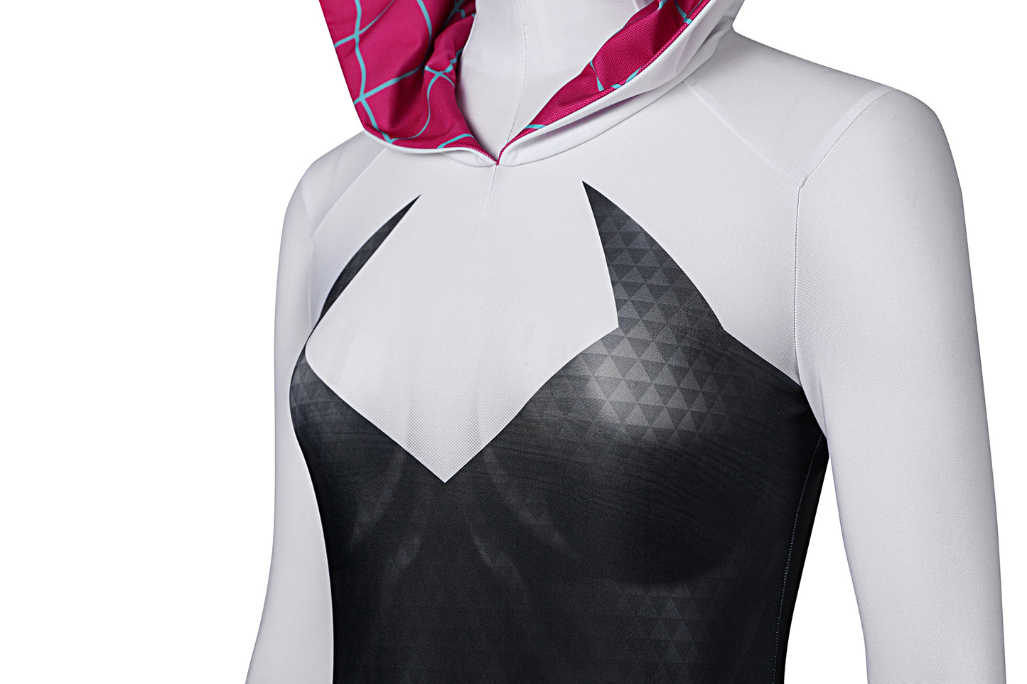 Marvel Spiderman Spiderverse Gwen Complete Cosplay Costume Outfit