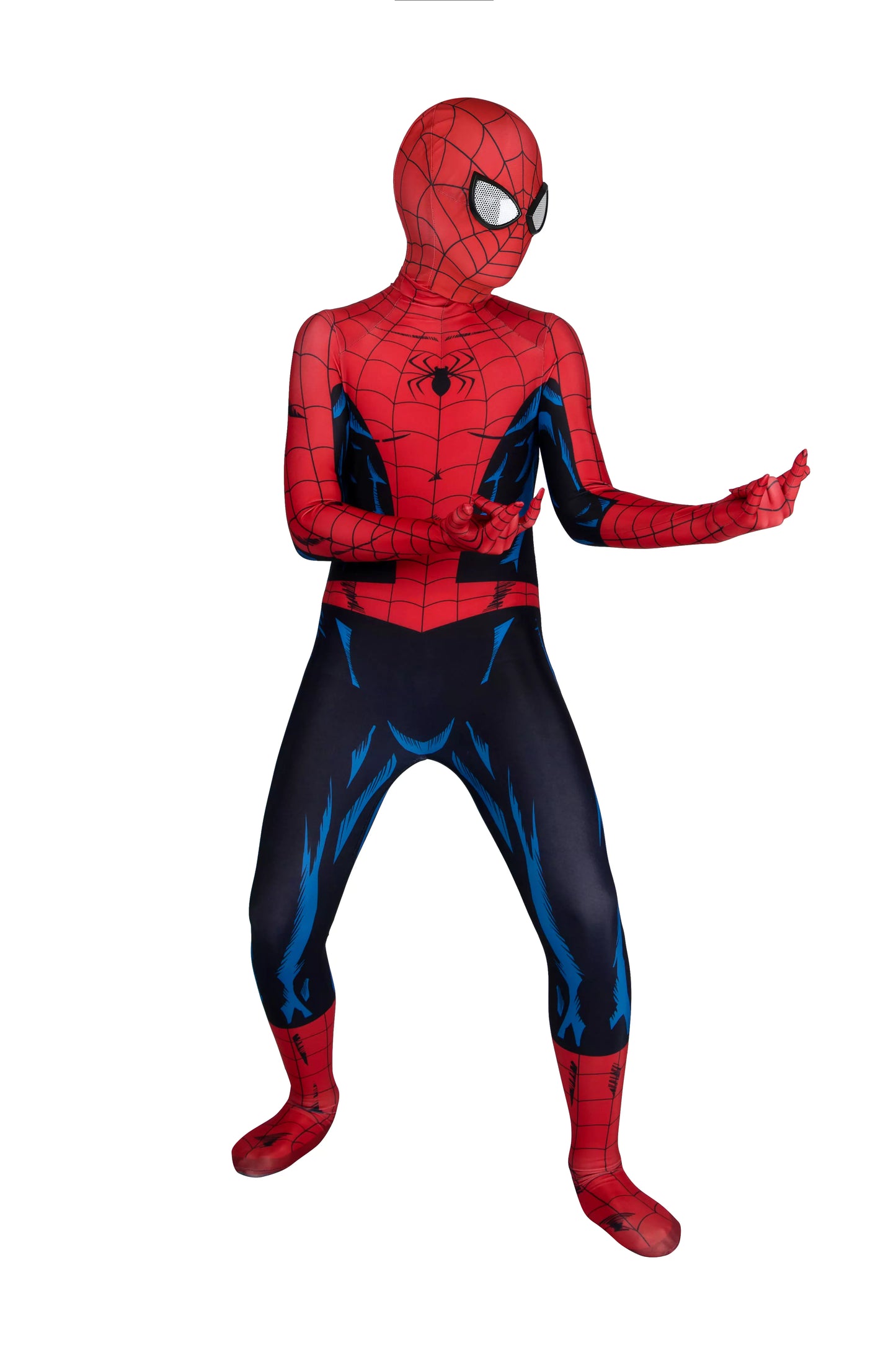 Kids Spider-Man PS5 Vintage Comic Suit Cosplay Costume | Marvel Outfit