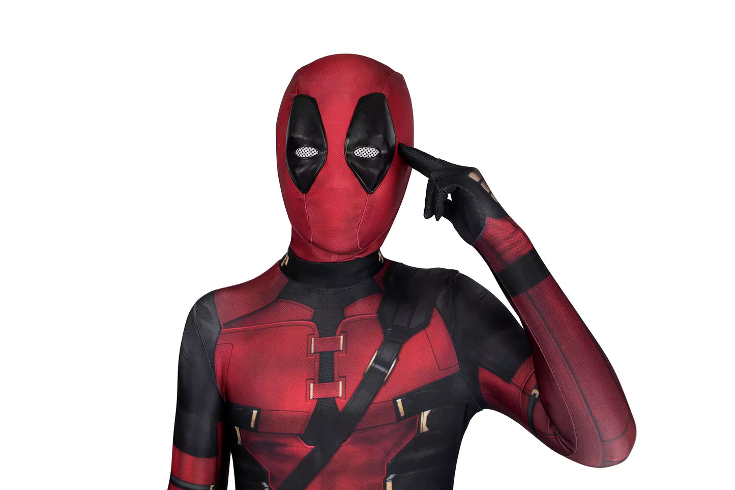 Marvel Children Deadpool 3 Complete Cosplay Costume Outfit