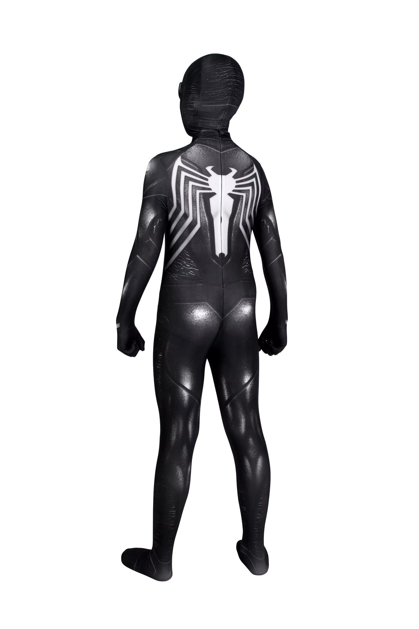 Marvel Children Spiderman Venom 2 Complete Cosplay Costume Outfit