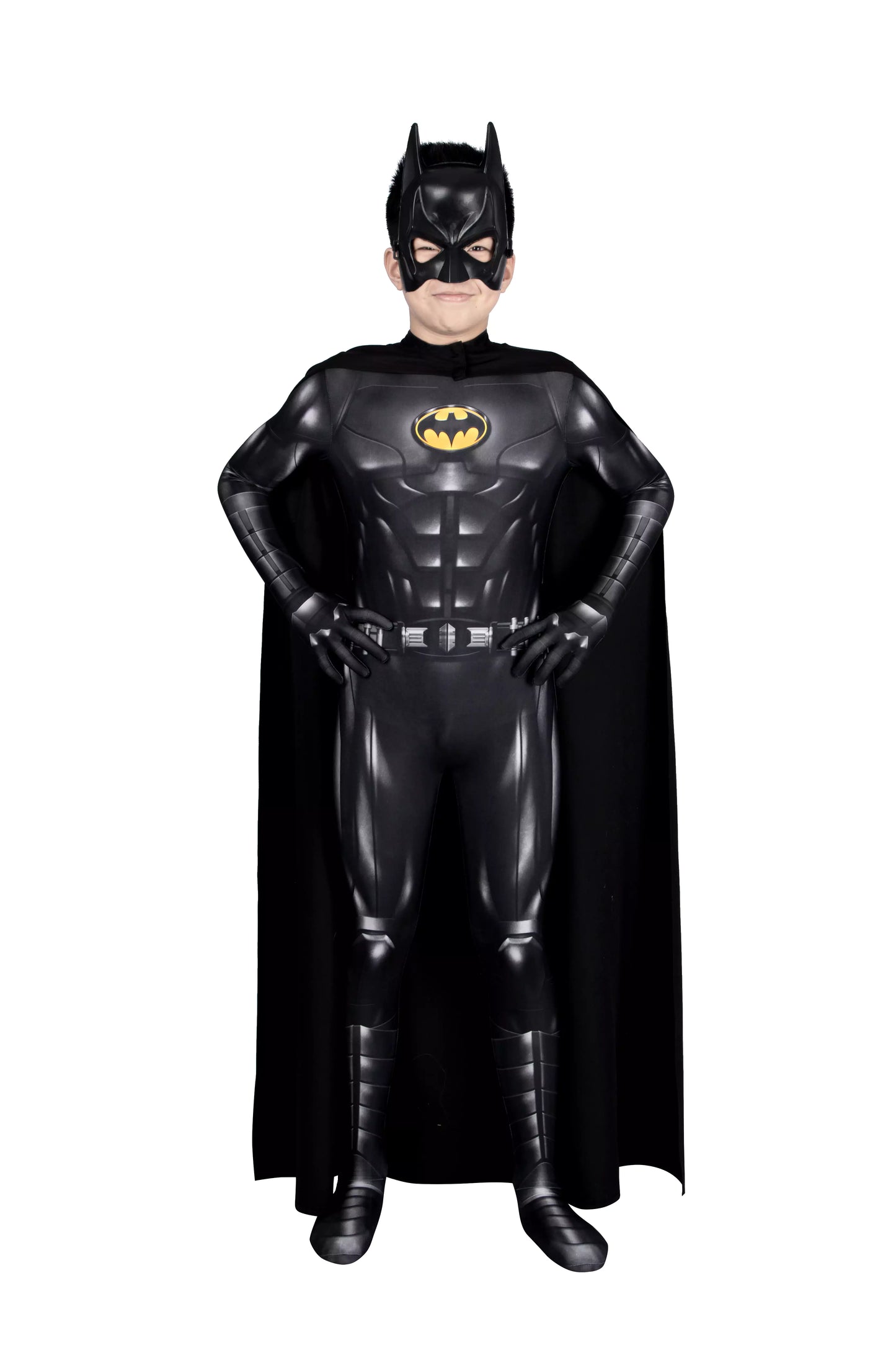 DC Children Batman 1989 Complete Cosplay Costume Outfit