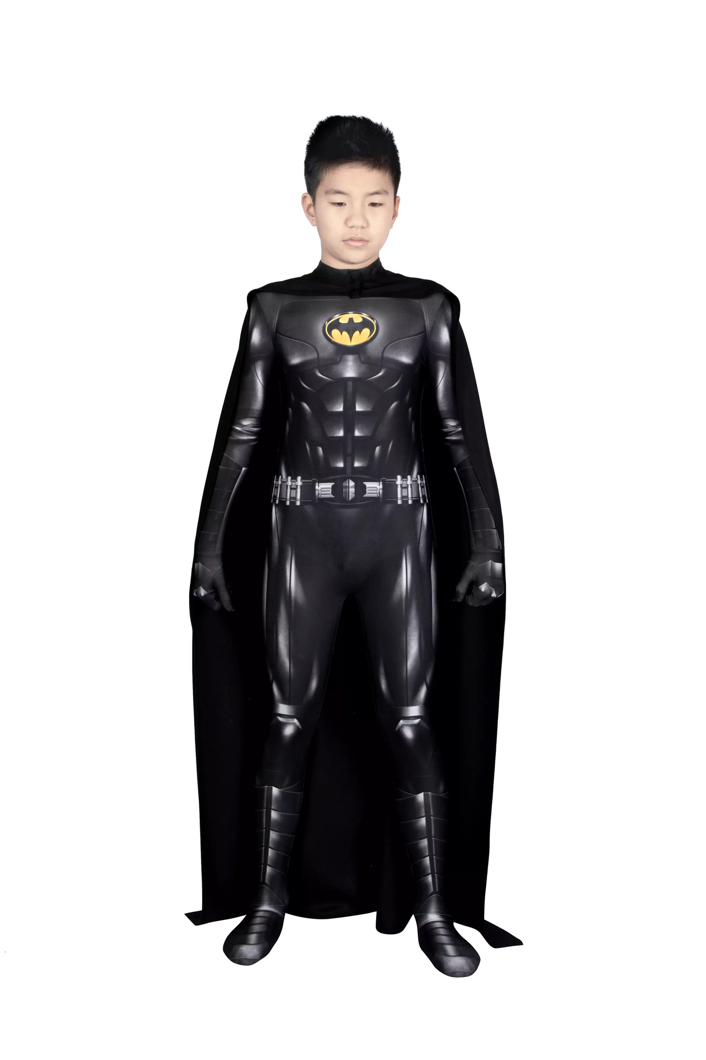 DC Children Batman 1989 Complete Cosplay Costume Outfit