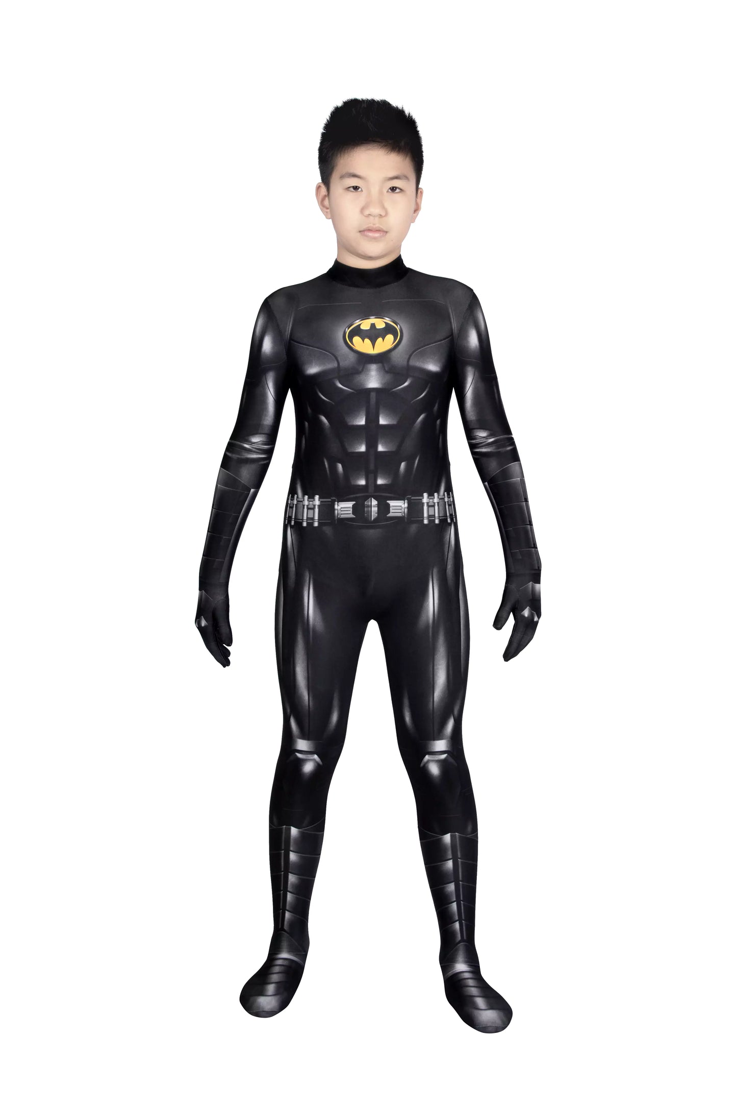 DC Children Batman 1989 Complete Cosplay Costume Outfit