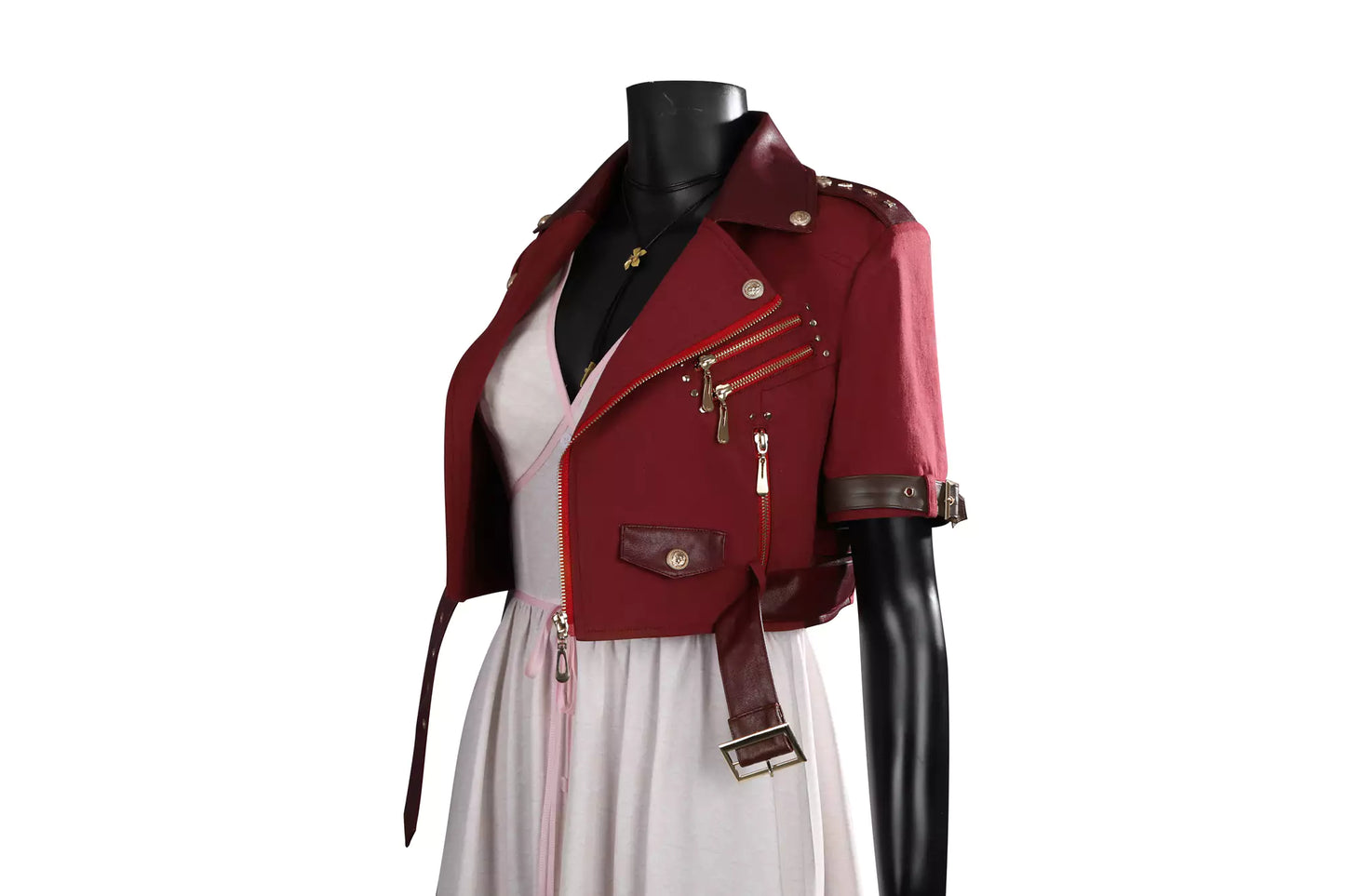 Final Fantasy VII Remake Aerith Complete Cosplay Costume Outfit