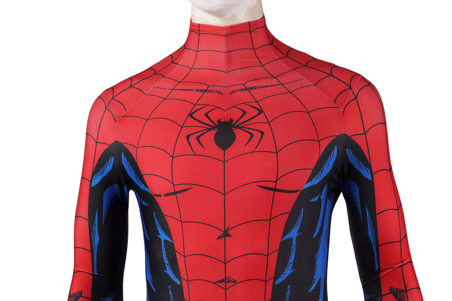 Marvel Spiderman Vintage Comic Complete Cosplay Costume Outfit