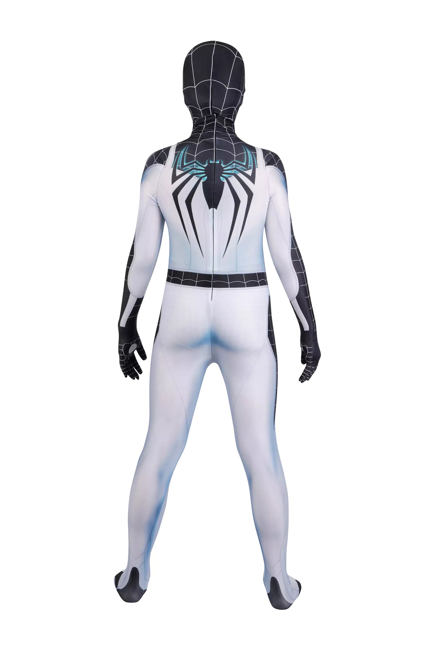 Kids Spider-Man PS5 Negative Suit Cosplay Costume | Marvel Outfit