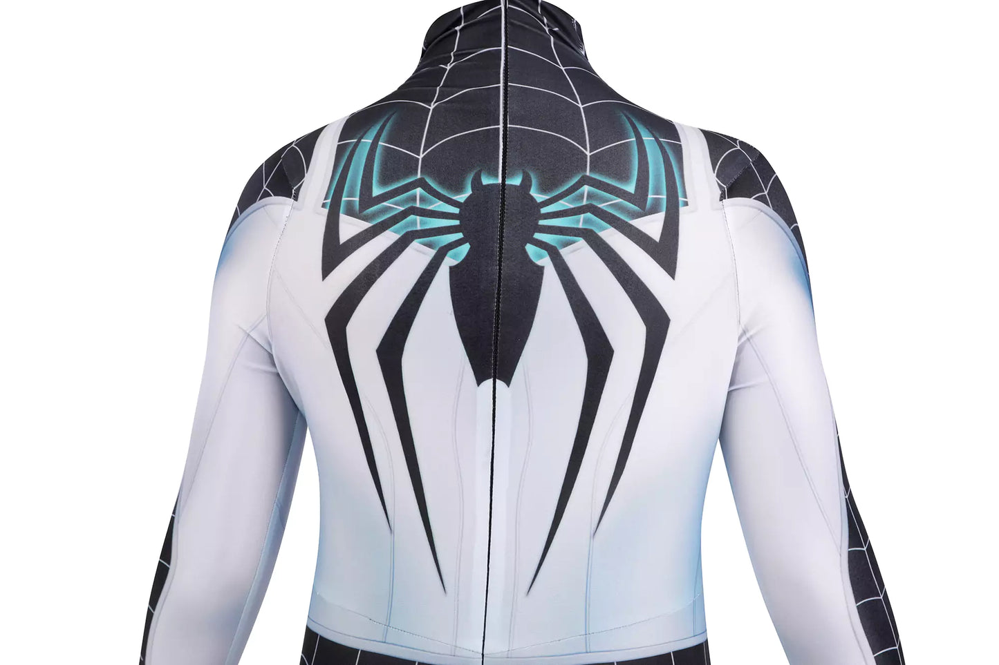 Kids Spider-Man PS5 Negative Suit Cosplay Costume | Marvel Outfit