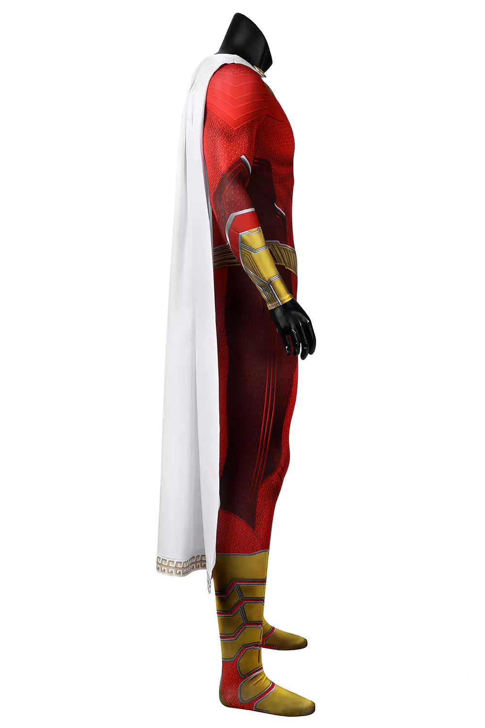 DC Shazam Captain Marvel Complete Cosplay Costume Outfit