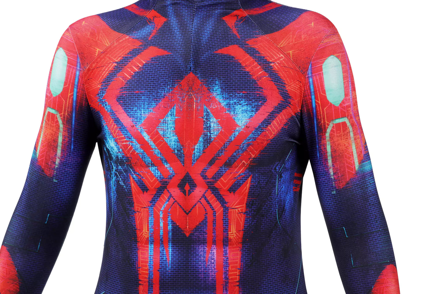 Marvel Children Spiderman 2099 Complete Cosplay Costume Outfit