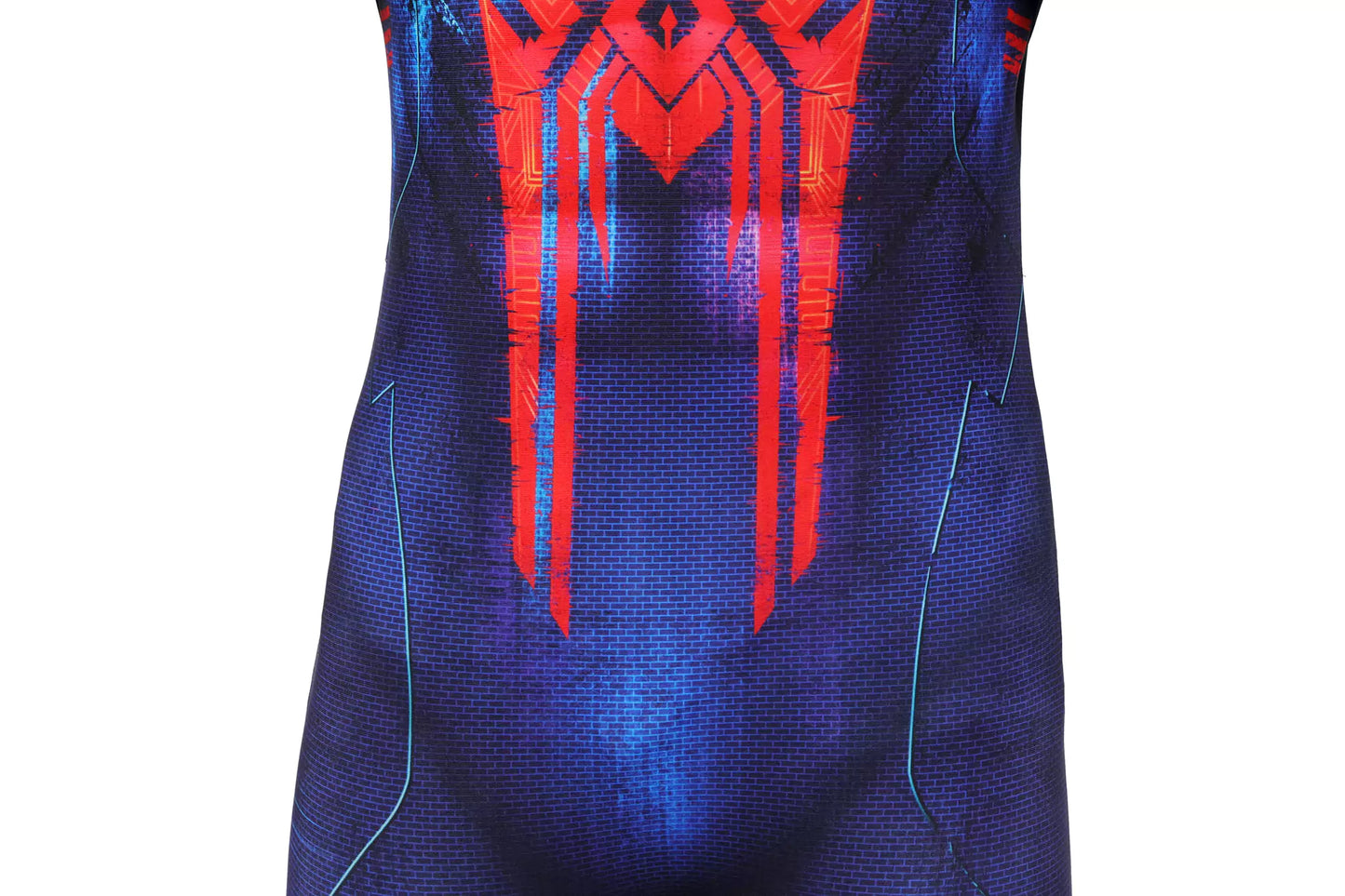 Marvel Children Spiderman 2099 Complete Cosplay Costume Outfit