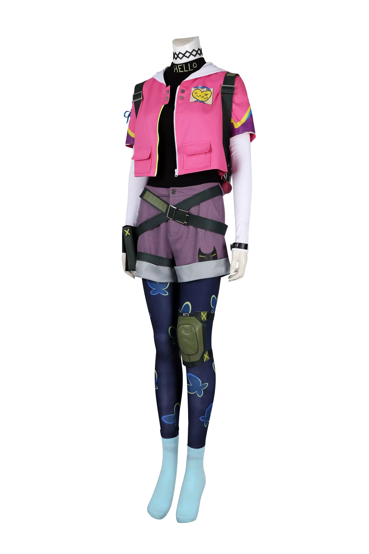 Valorant Agent Clove Complete Cosplay Costume Outfit