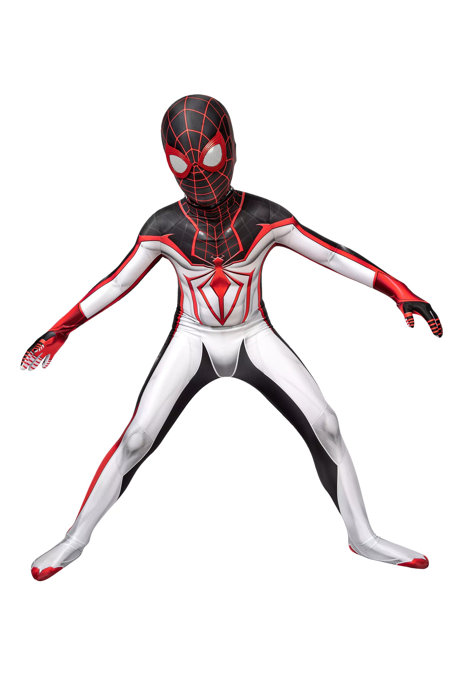 Marvel Children Spiderman PS5 Complete Cosplay Costume Outfit