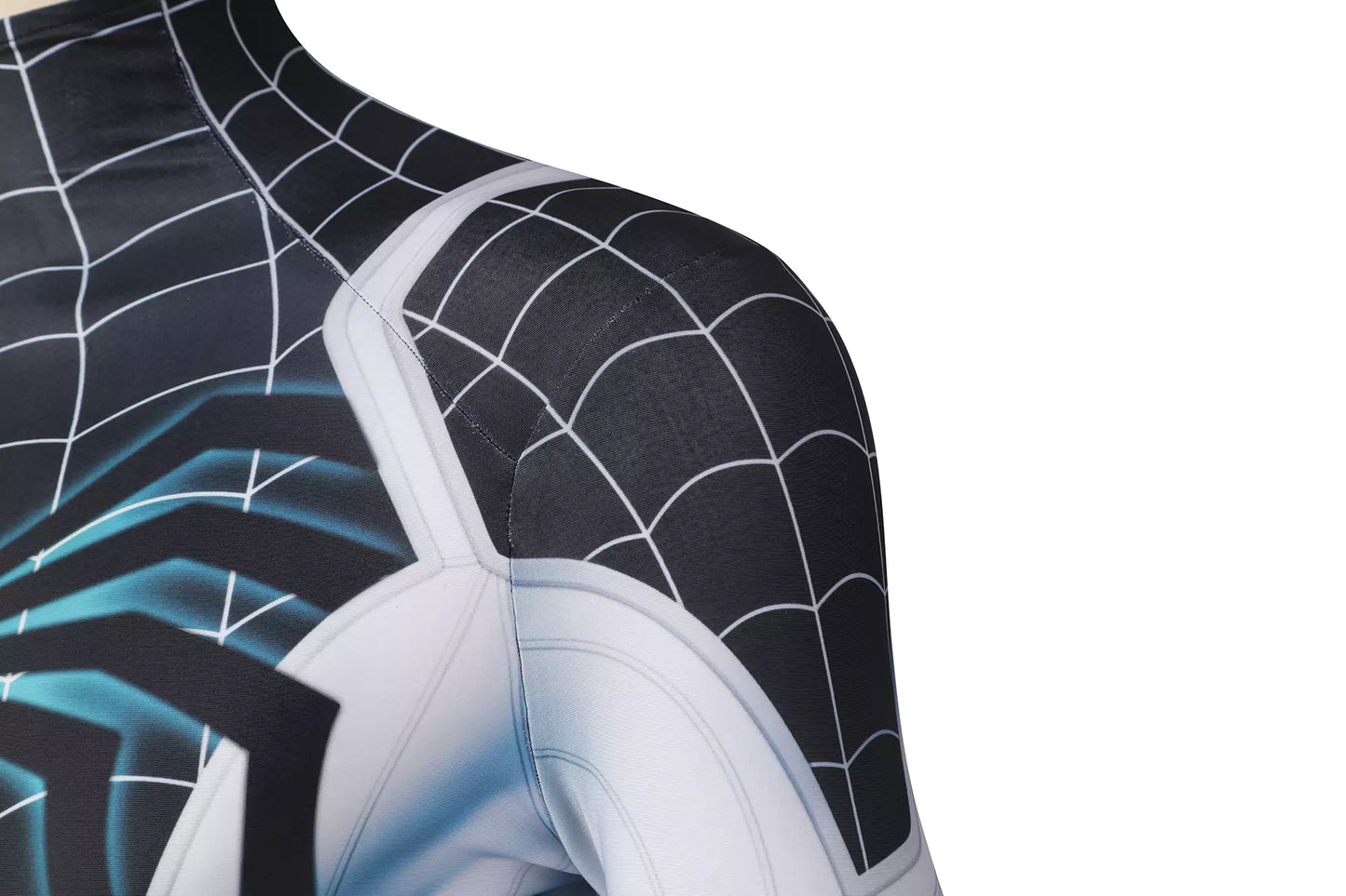 Spider-Man PS5 Negative Suit Cosplay Costume | Marvel Outfit