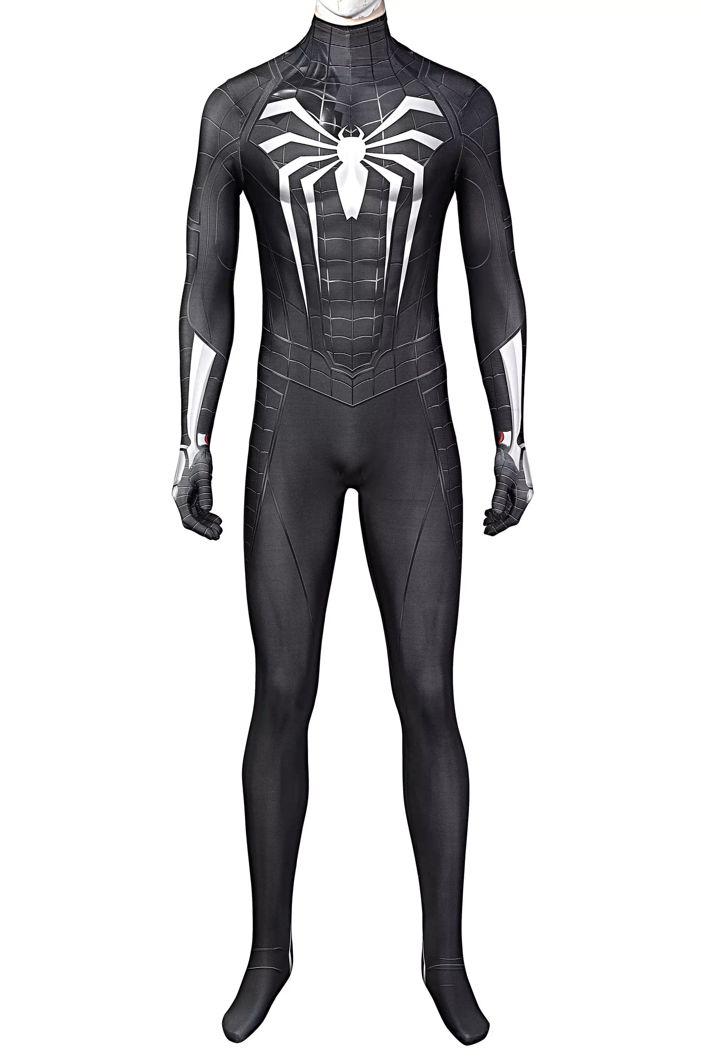 Marvel Spiderman Black Venom Complete Cosplay Costume Outfit