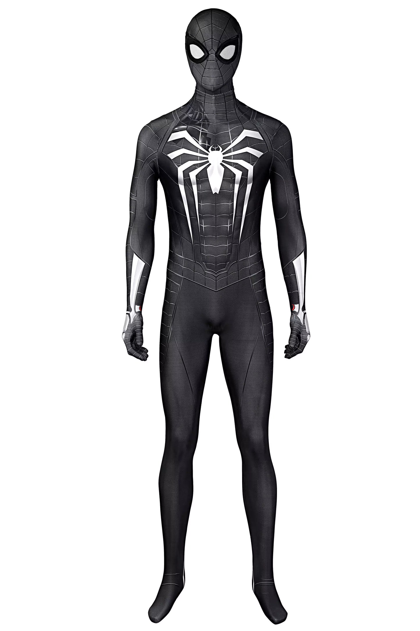 Marvel Spiderman Black Venom Complete Cosplay Costume Outfit