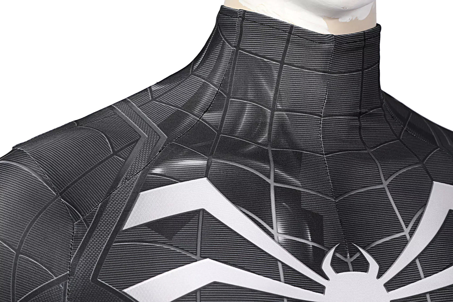 Marvel Spiderman Black Venom Complete Cosplay Costume Outfit