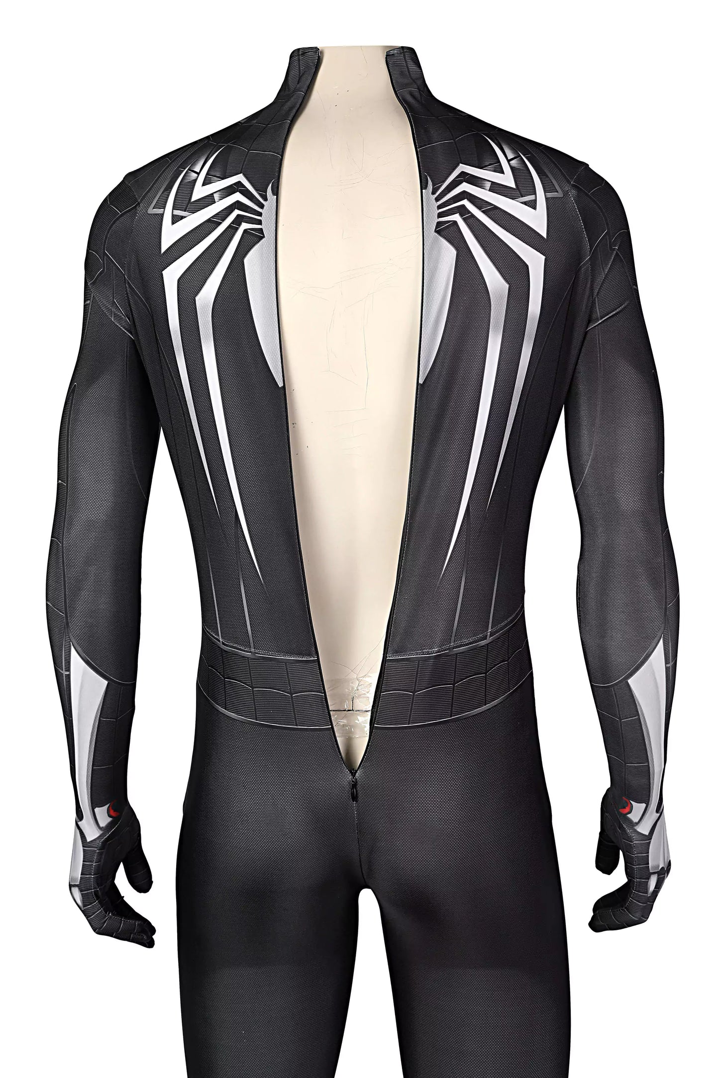 Marvel Spiderman Black Venom Complete Cosplay Costume Outfit