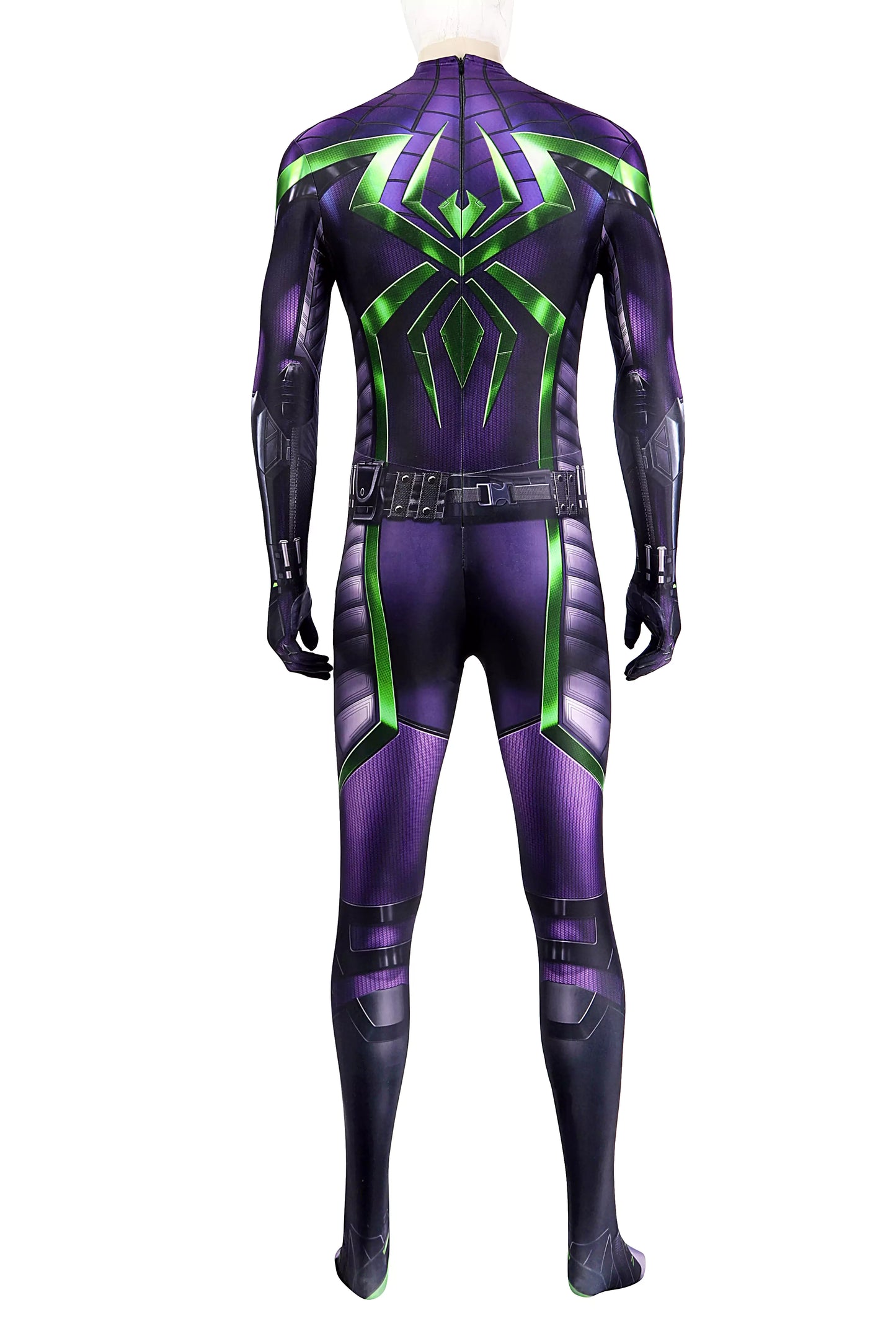 Marvel Spiderman Purple Reign Complete Cosplay Costume Outfit