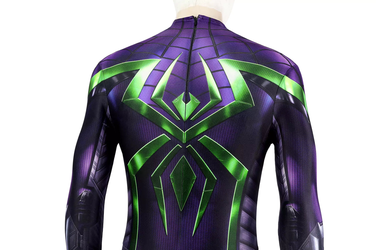 Marvel Spiderman Purple Reign Complete Cosplay Costume Outfit