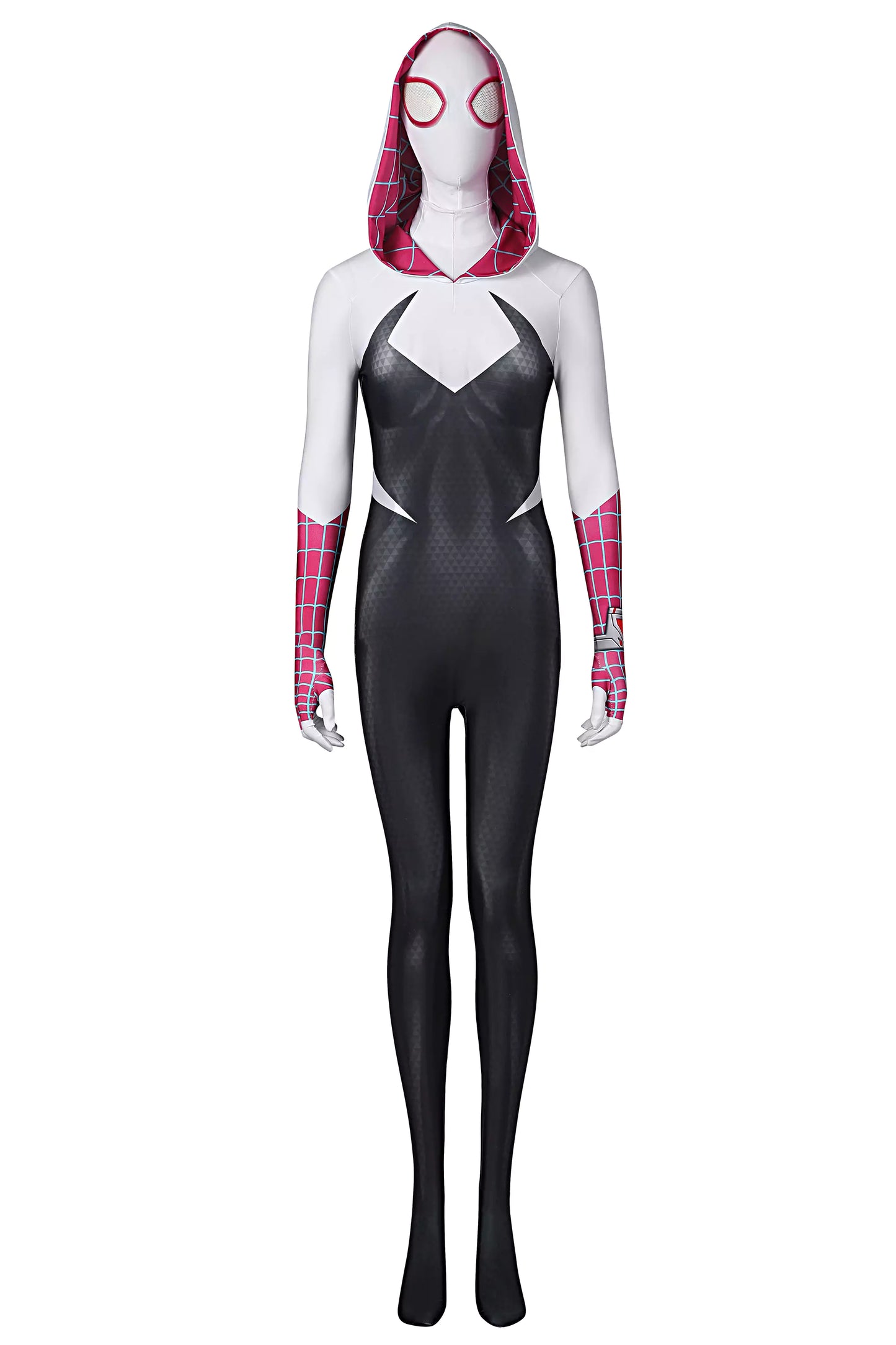 Marvel Spider-Verse Gwen Complete Cosplay Costume Outfit