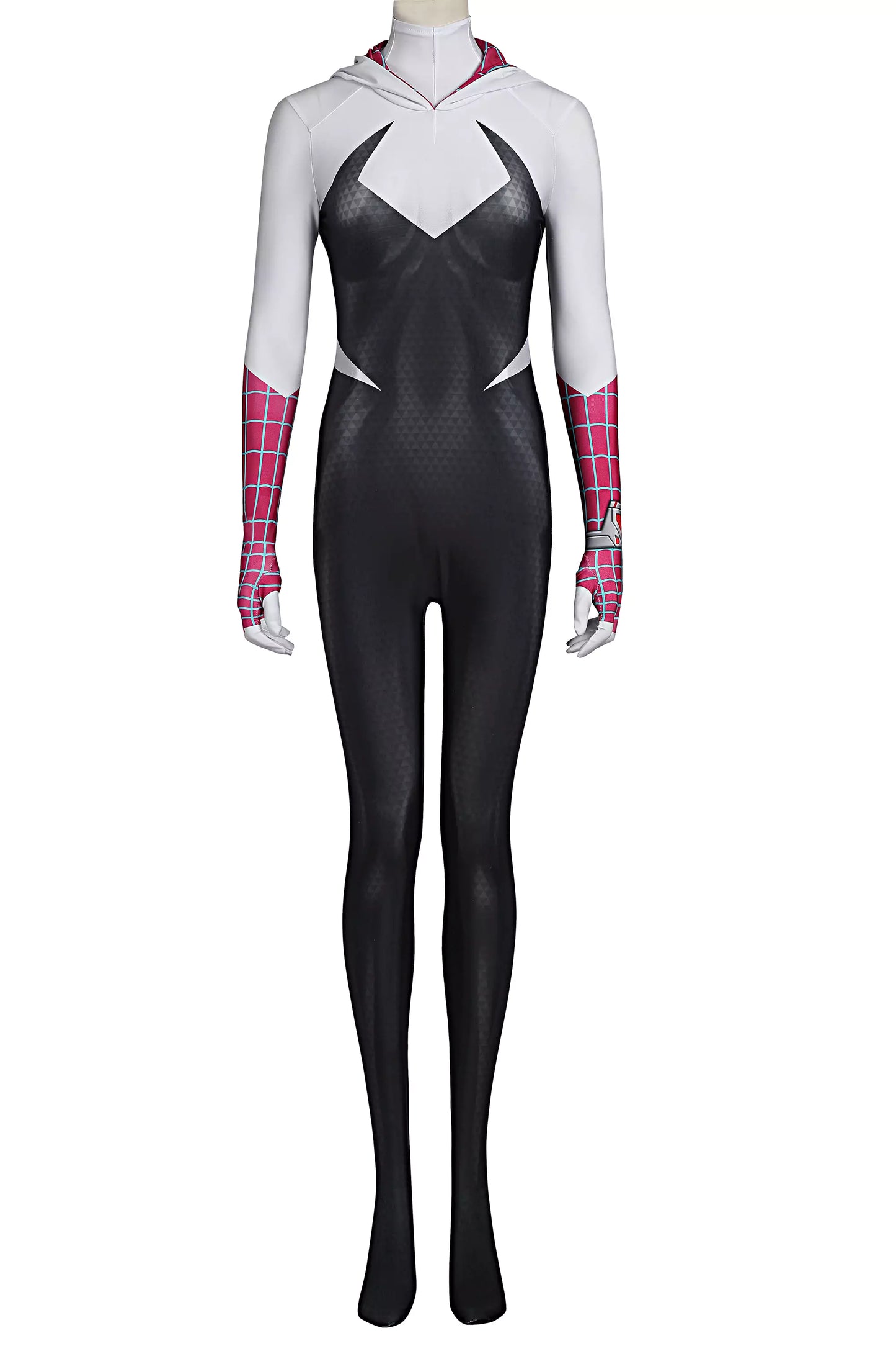 Marvel Spider-Verse Gwen Complete Cosplay Costume Outfit