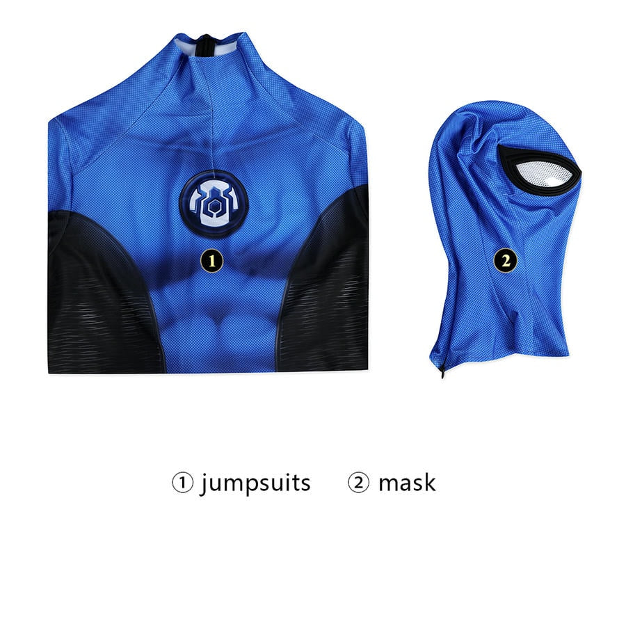 Spider-Man New Blue Suit Cosplay Costume | Marvel Outfit