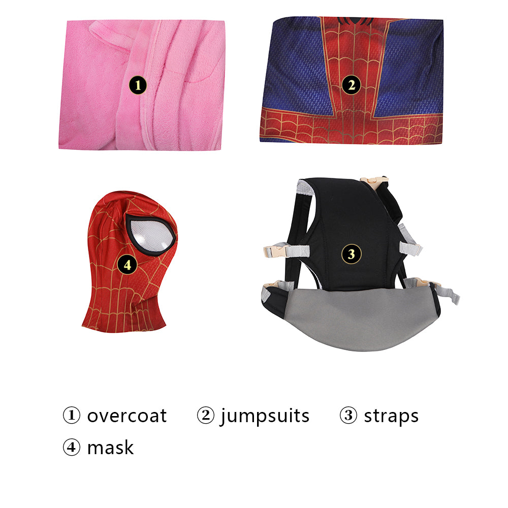 Spider-Man Pink Robe Cosplay Costume | Marvel Outfit