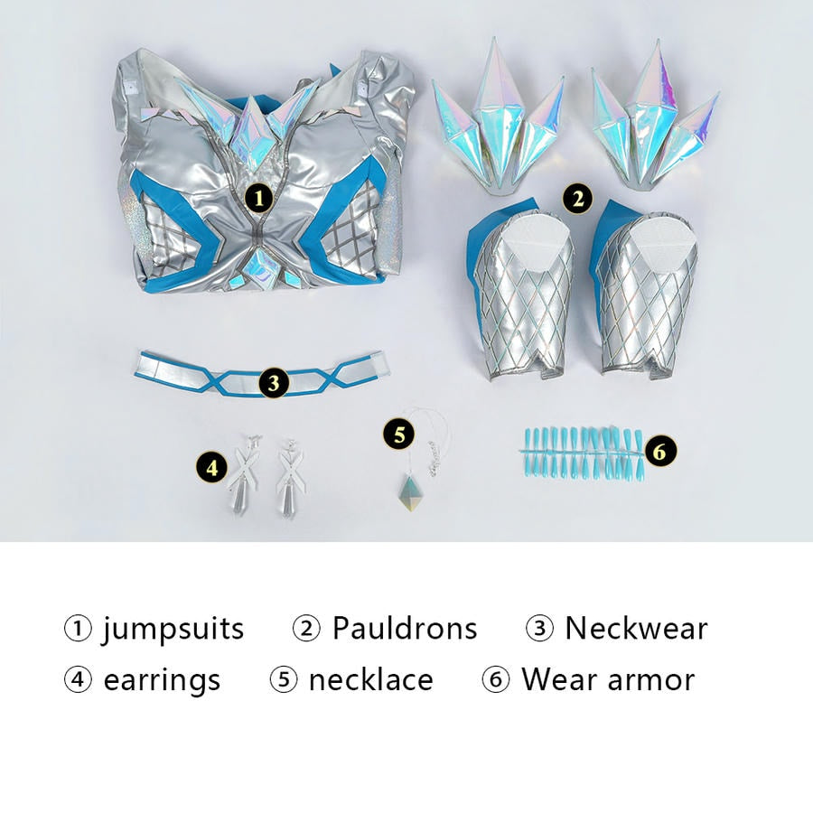 Marvel Rivals White Queen Emma Frost Cosplay Costume | Gaming Outfit