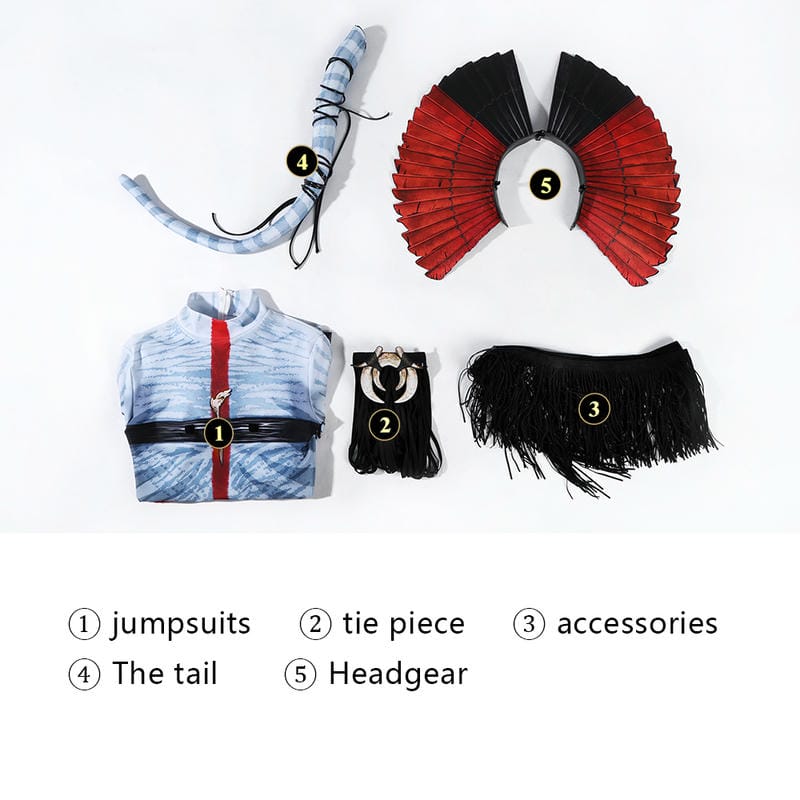 Costume de cosplay Varang du film Avatar Feu et Cendre | Tenue du film 