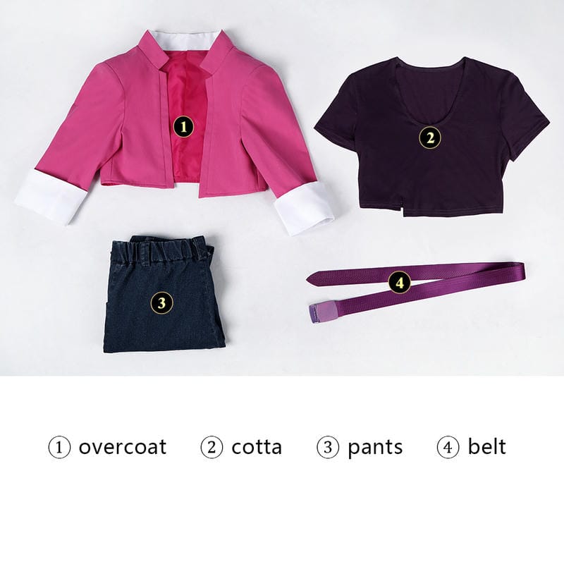 Dispatch Invisigal Cosplay Costume | Anime Outfit