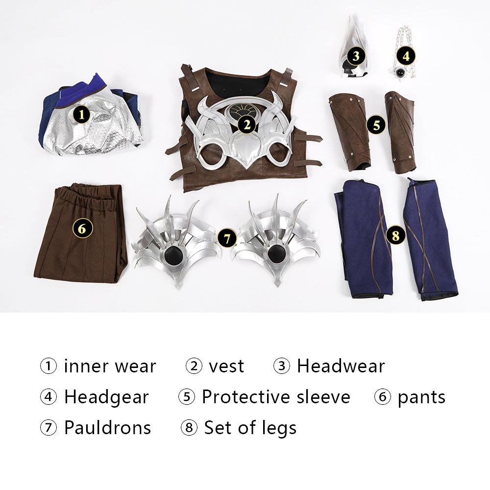 Baldur's Gate 3 Shadowheart Cosplay Costume | Gaming Outfit