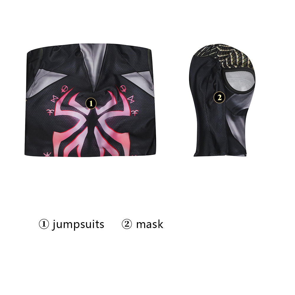 Marvel Spiderman Midnight Suns Complete Cosplay Costume Outfit