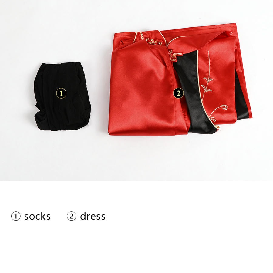 Resident Evil 4 Remake Ada Wong Cheongsam Cosplay Costume | Gaming Outfit