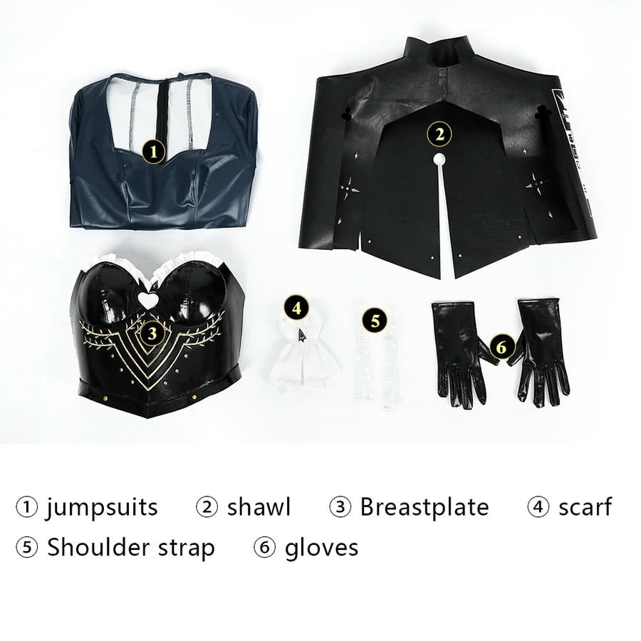 Metaphor ReFantazi Hulkenberg Cosplay Costume | Gaming Outfit