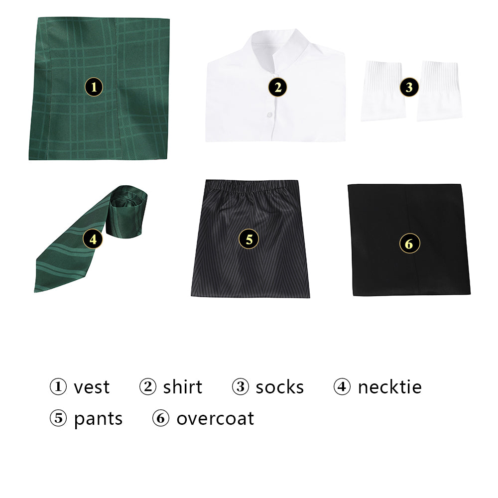 Harry Potter Slytherin Male Cosplay Costume | Gaming Outfit