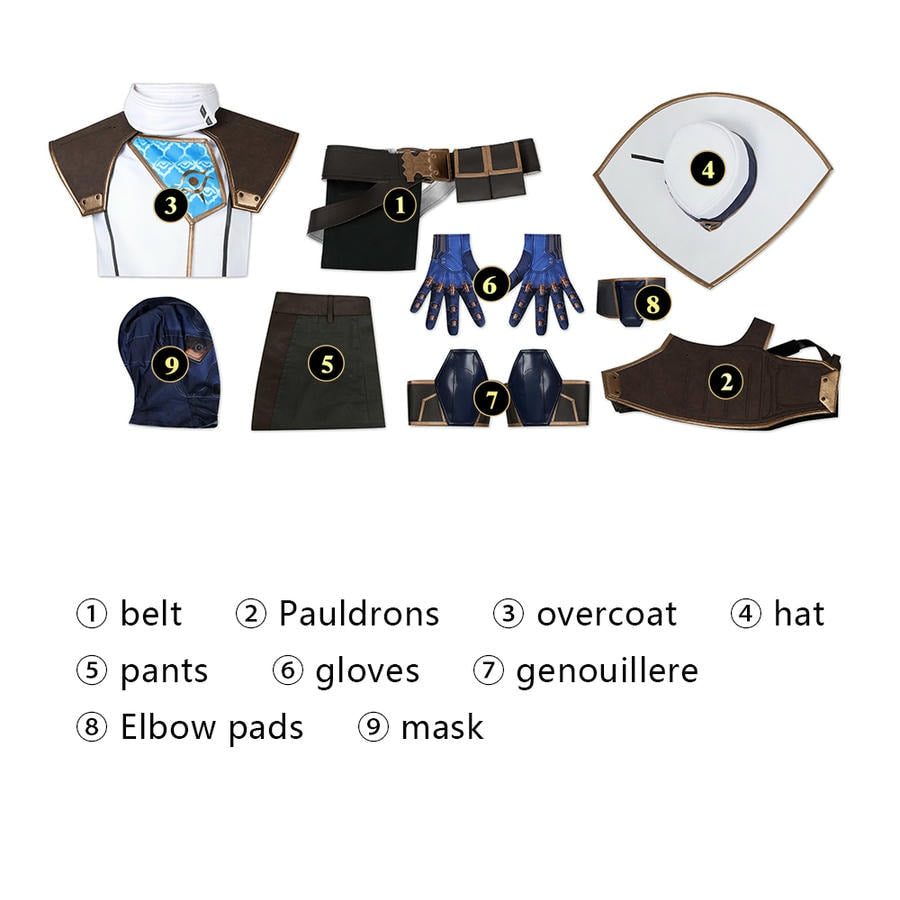 Valorant Agent Cypher Cosplay Costume | Gaming Outfit