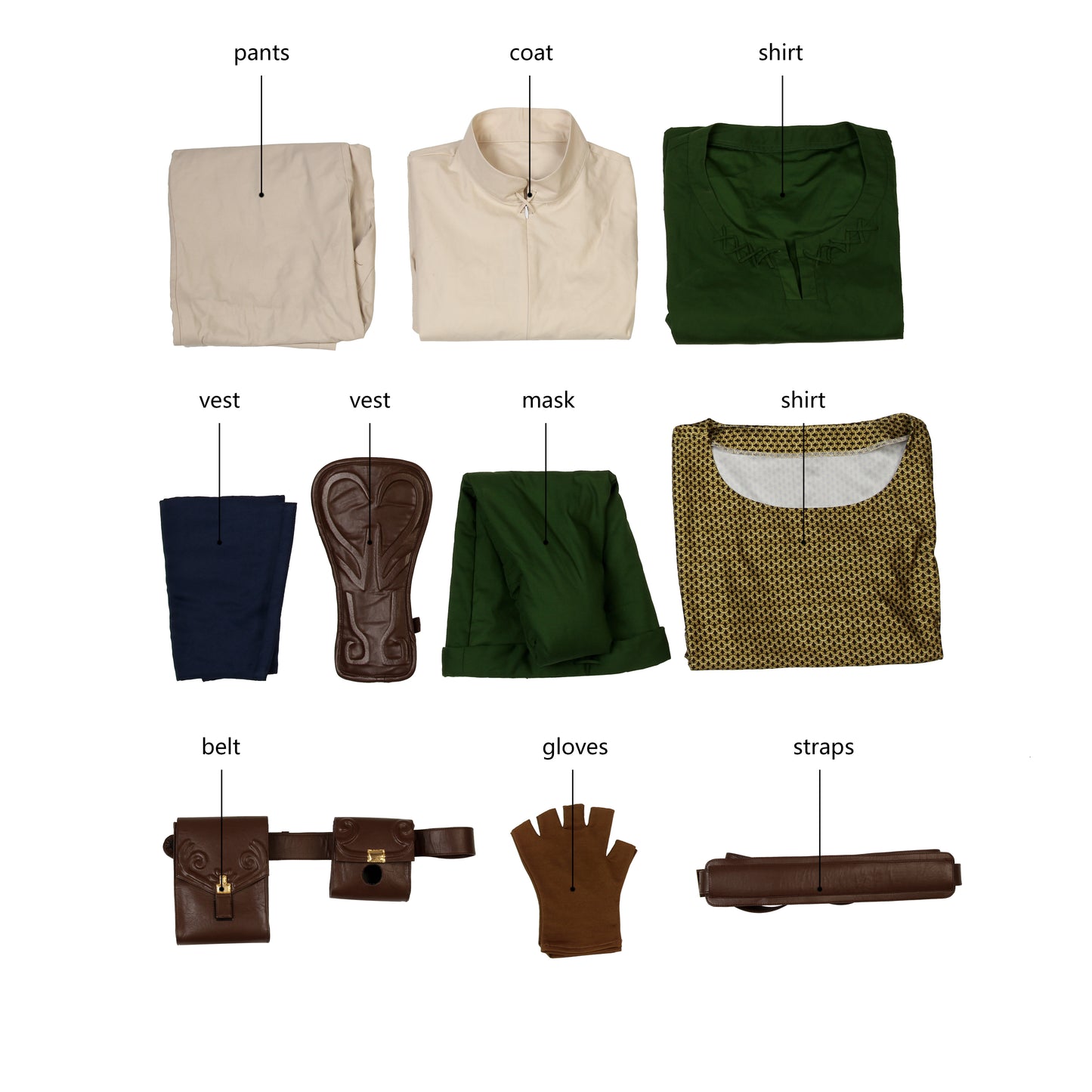 The Legend of Zelda Link Twilight Princess Cosplay Costume | Gaming Outfit