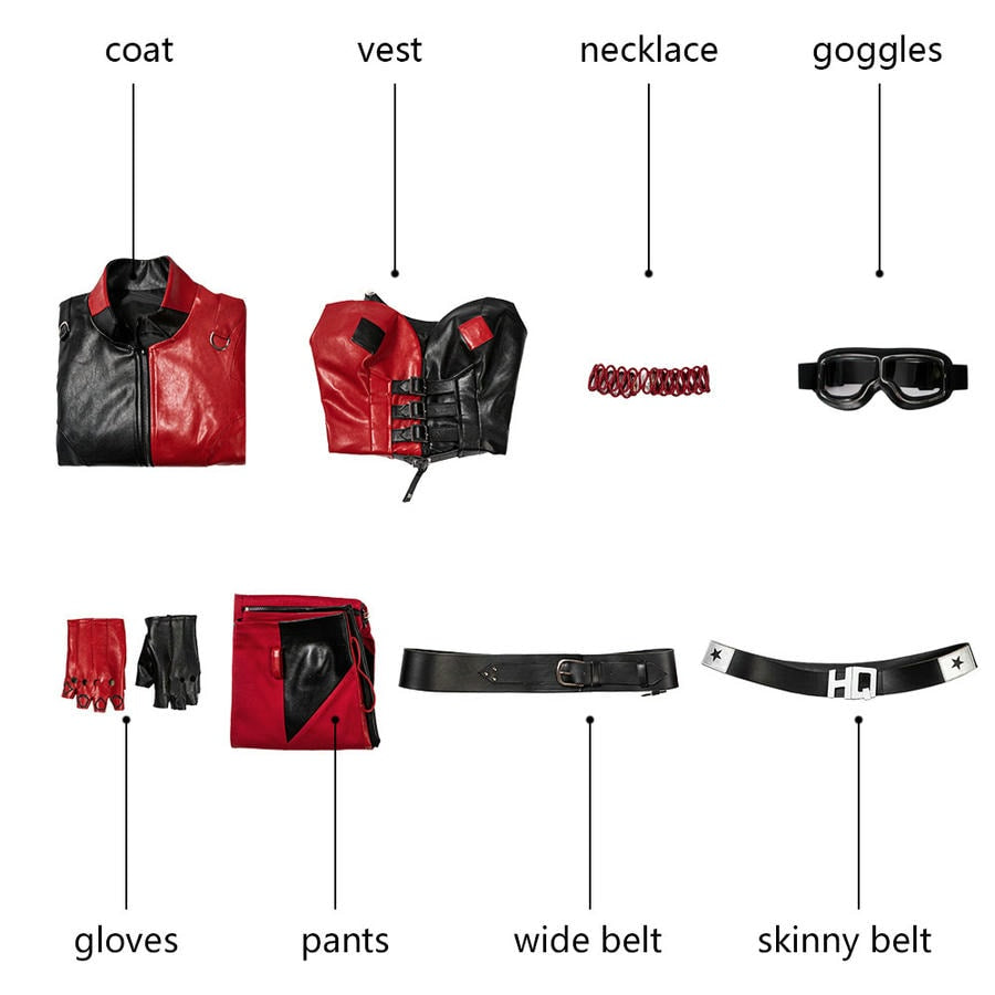 The Suicide Squad 2 Harley Quinn Cosplay Costume  | DC Outfit