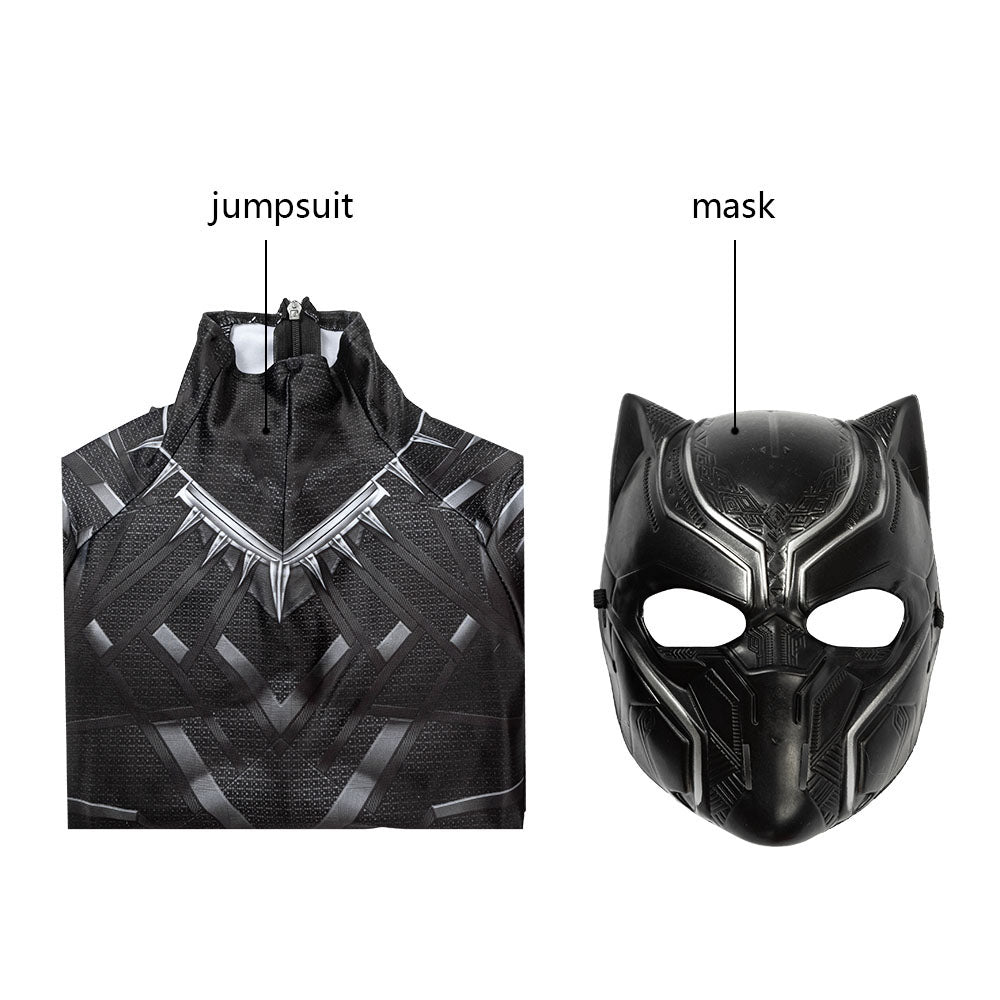 Kids Black Panther Civil War Cosplay Costume | Marvel Outfit