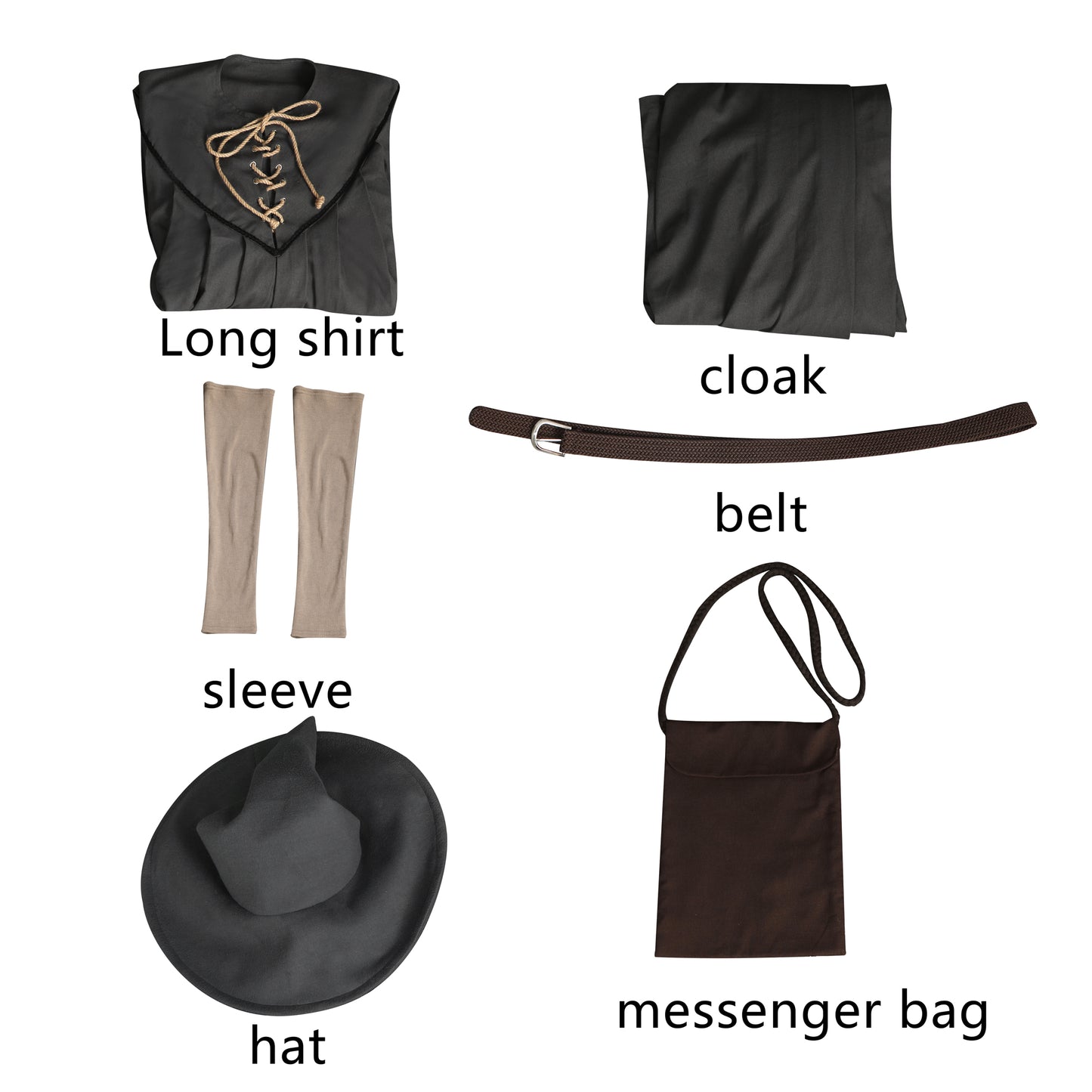 Lord of the Rings Gandalf the Grey Cosplay Costume | Fantasy Outfit