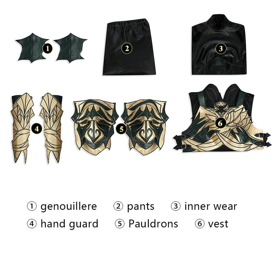 Baldur’s Gate 3 Minthara Cosplay Costume | Gaming Outfit