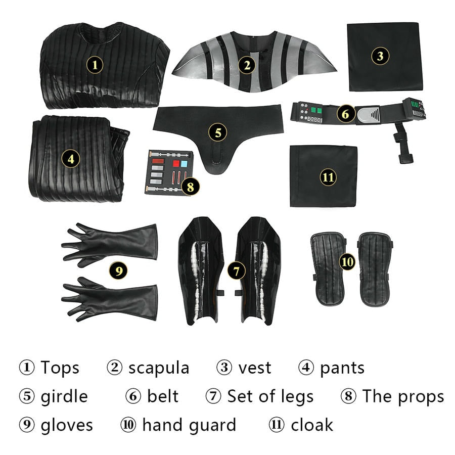 Star Wars Darth Vader Cosplay Costume | TV Outfit