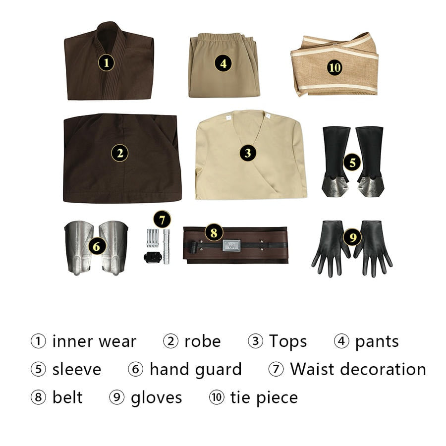 Star Wars The Acolyte Sol Cosplay Costume | TV Outfit