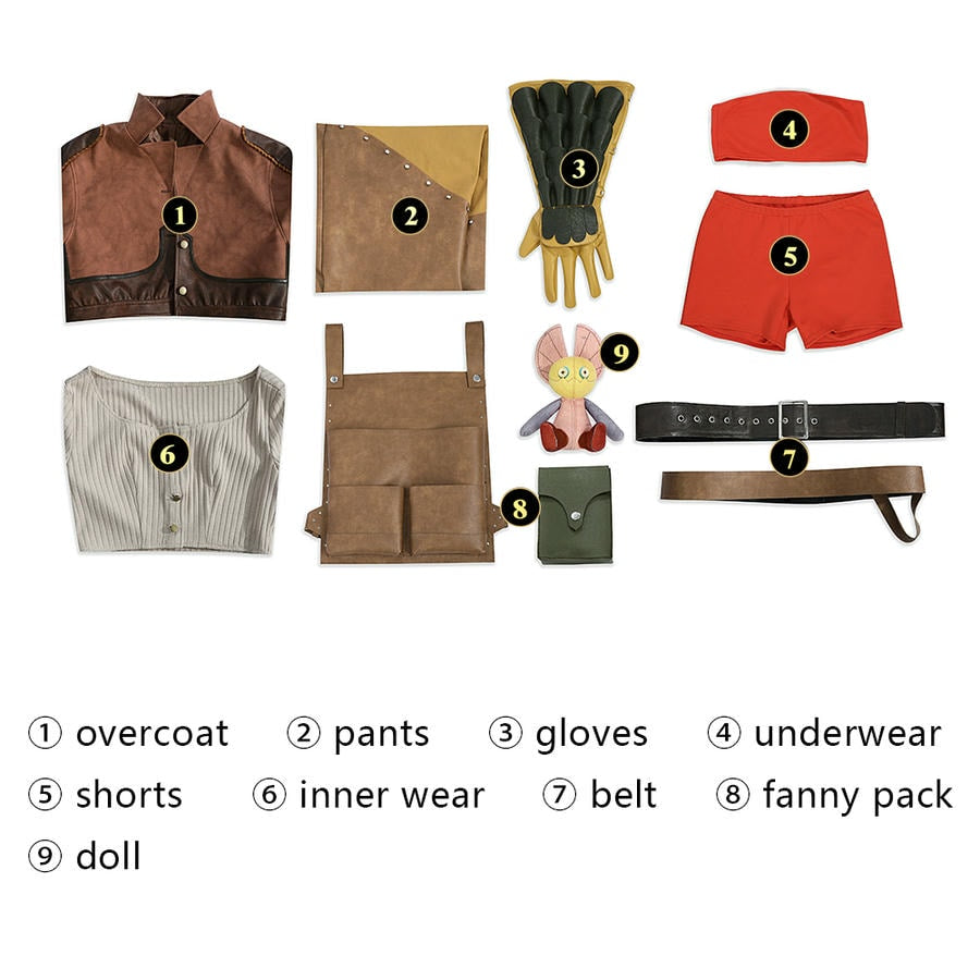 Monster Hunter Wilds Gemma Cosplay Costume | Gaming Outfit