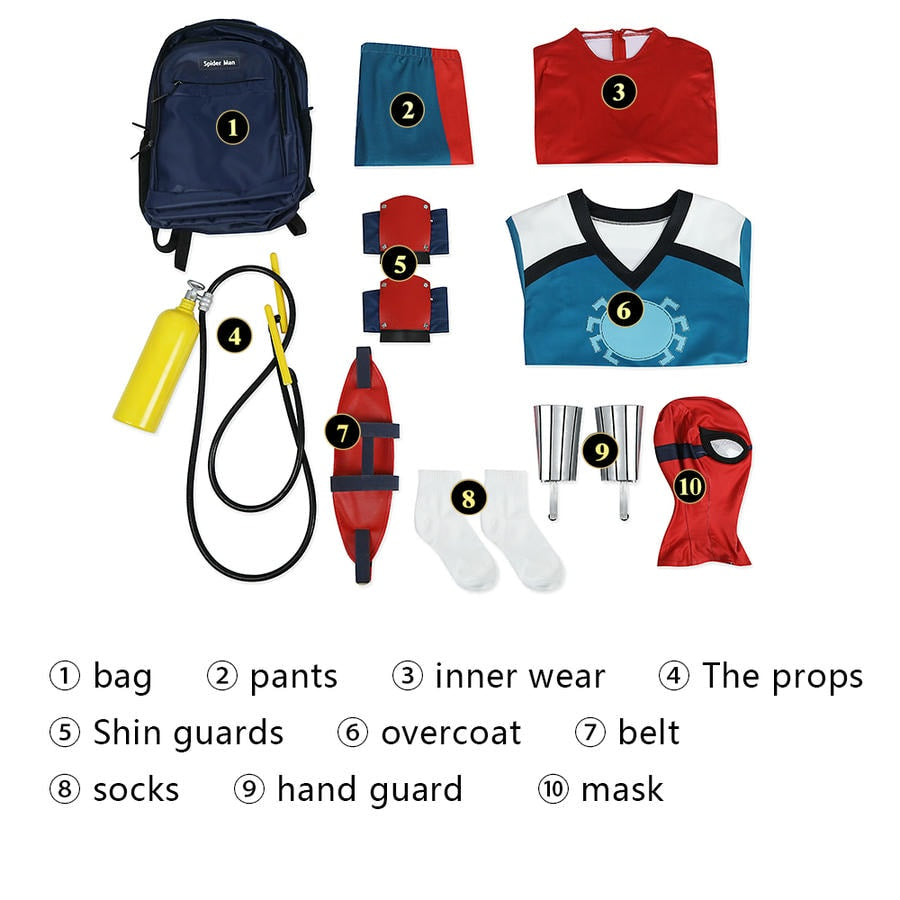 Spider-Man Neighborhood Spider-Man Cosplay Costume | Marvel Outfit