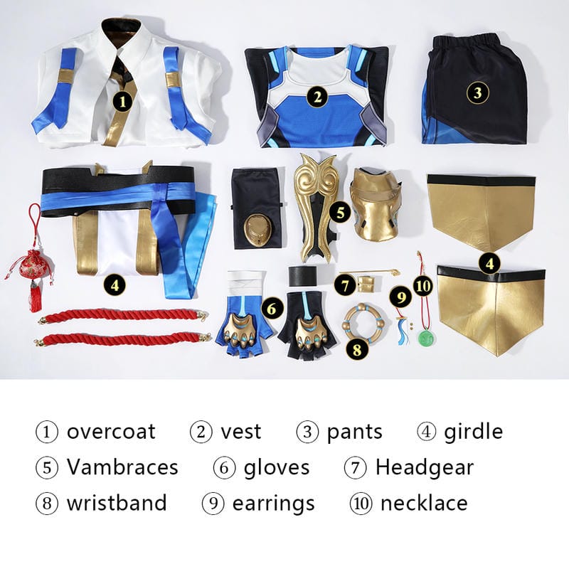 Overwatch Wuyang Cosplay Costume | Game Outfit