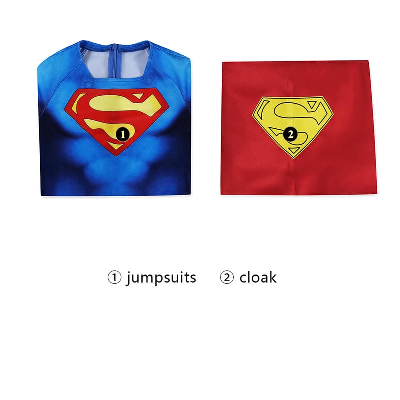 Kids Superman 1978 Cosplay Costume | Movie Outfit