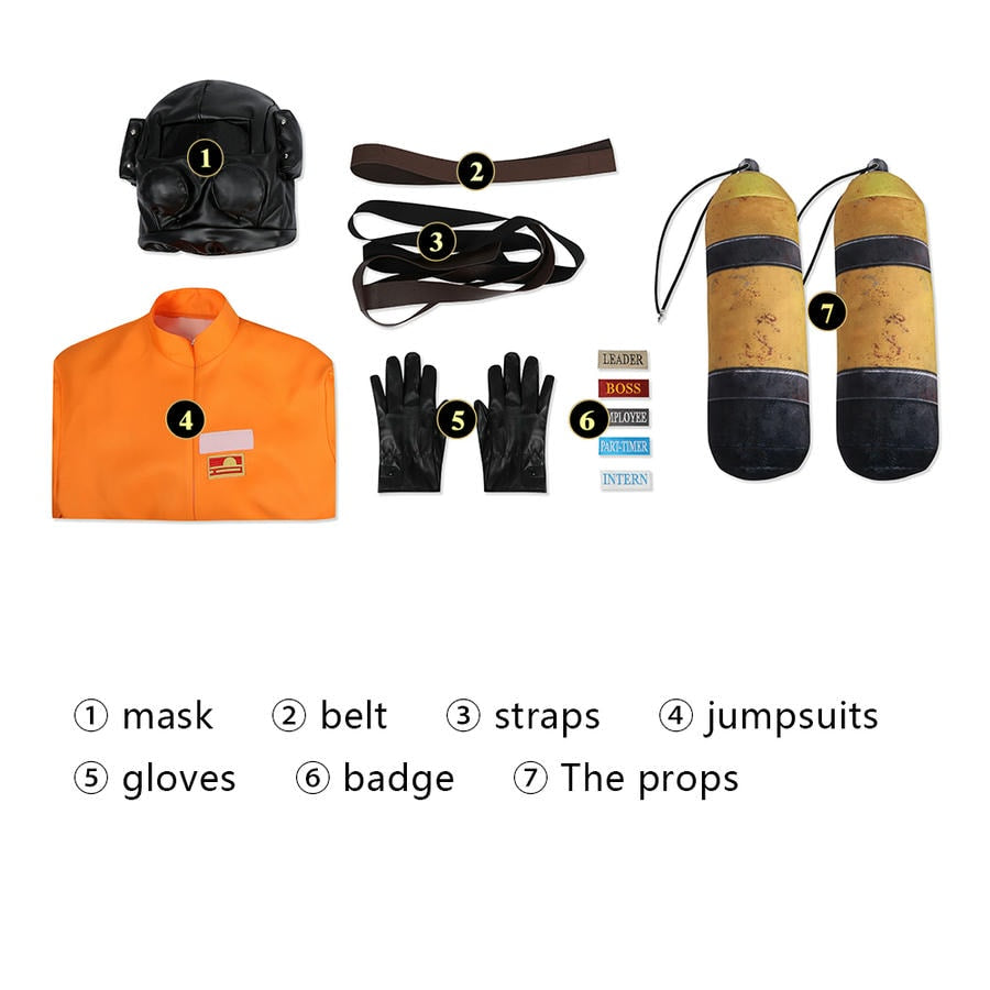 Lethal Company Staff Cosplay Costume  | Gaming Outfit
